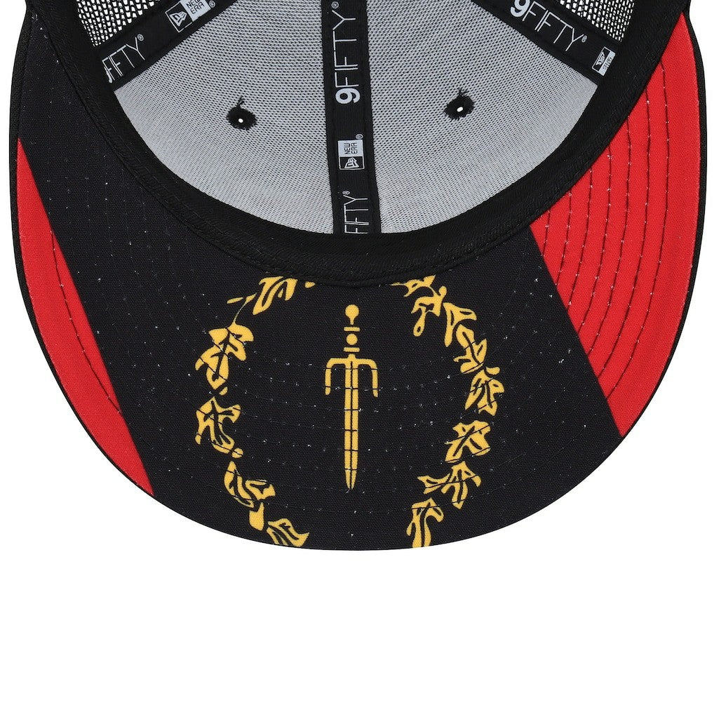 San Francisco 49ers New Era Black Excellence Collection Trucker Low Profile 9FIFTY Snapback Hat