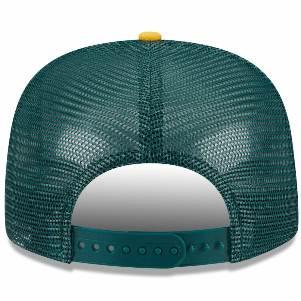 Athletics New Era Team Foam Front A-Frame Trucker 9FIFTY Snapback Hat | MLB Discount