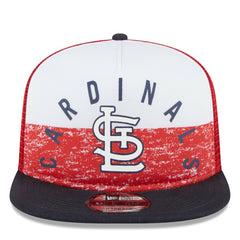 St. Louis Cardinals New Era Team Foam Front A-Frame Trucker 9FIFTY Snapback Hat | MLB On Sale