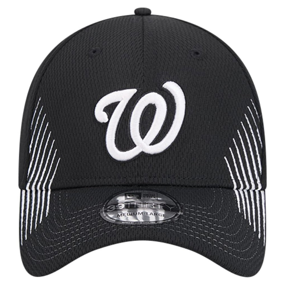 Washington Nationals New Era Active Dash Mark 39THIRTY Flex Hat | MLB Outlet