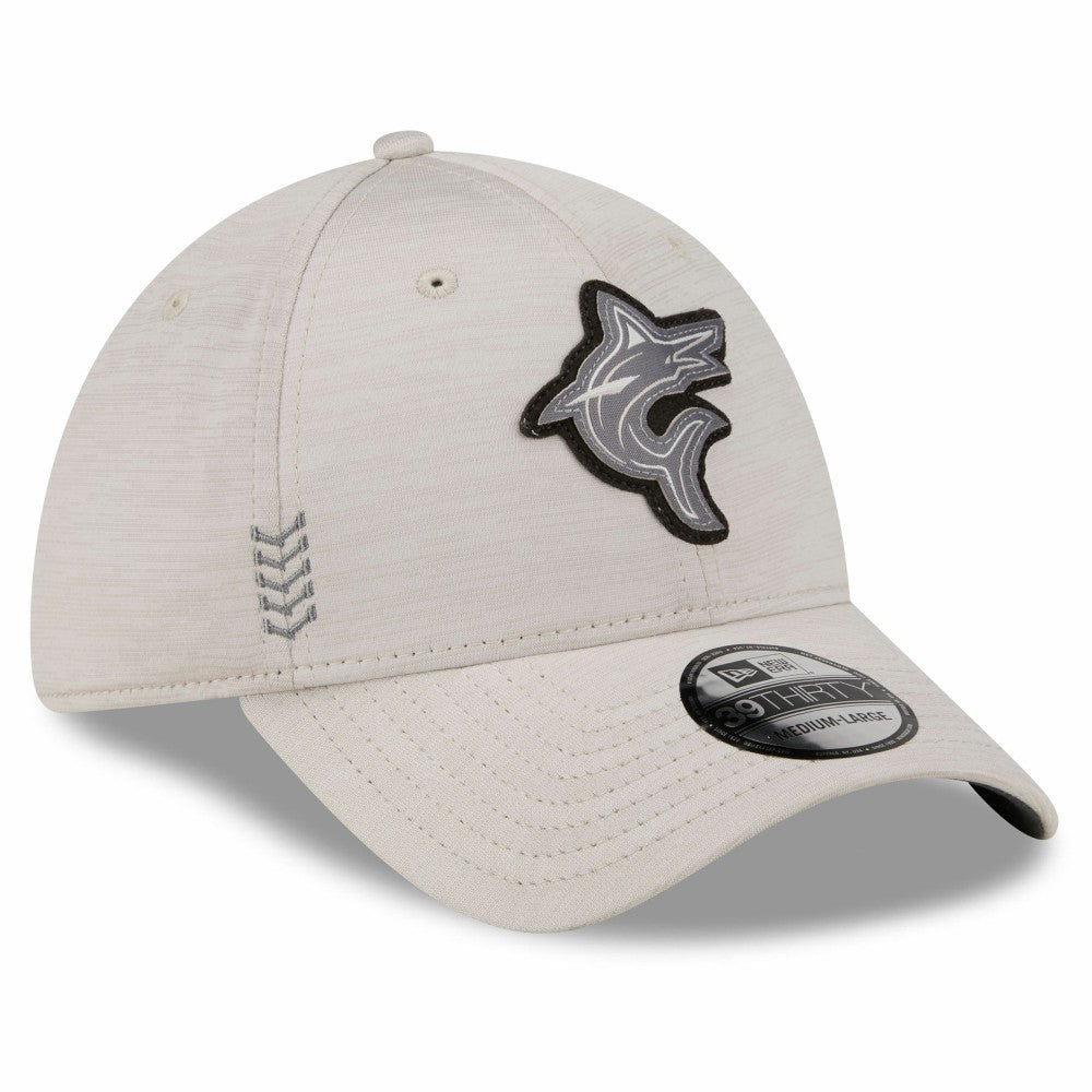 Miami Marlins New Era 2024 Clubhouse 39THIRTY Flex Hat | MLB Outlet