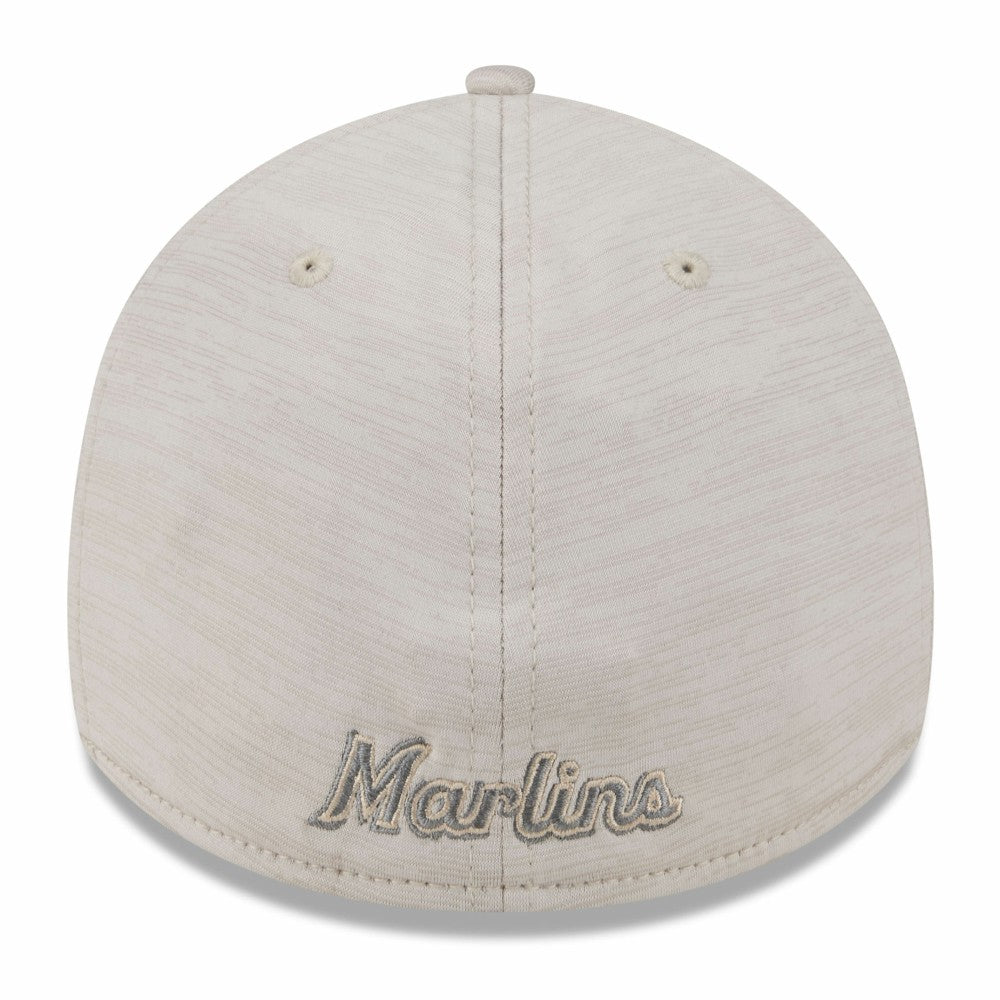 Miami Marlins New Era 2024 Clubhouse 39THIRTY Flex Hat | MLB Outlet