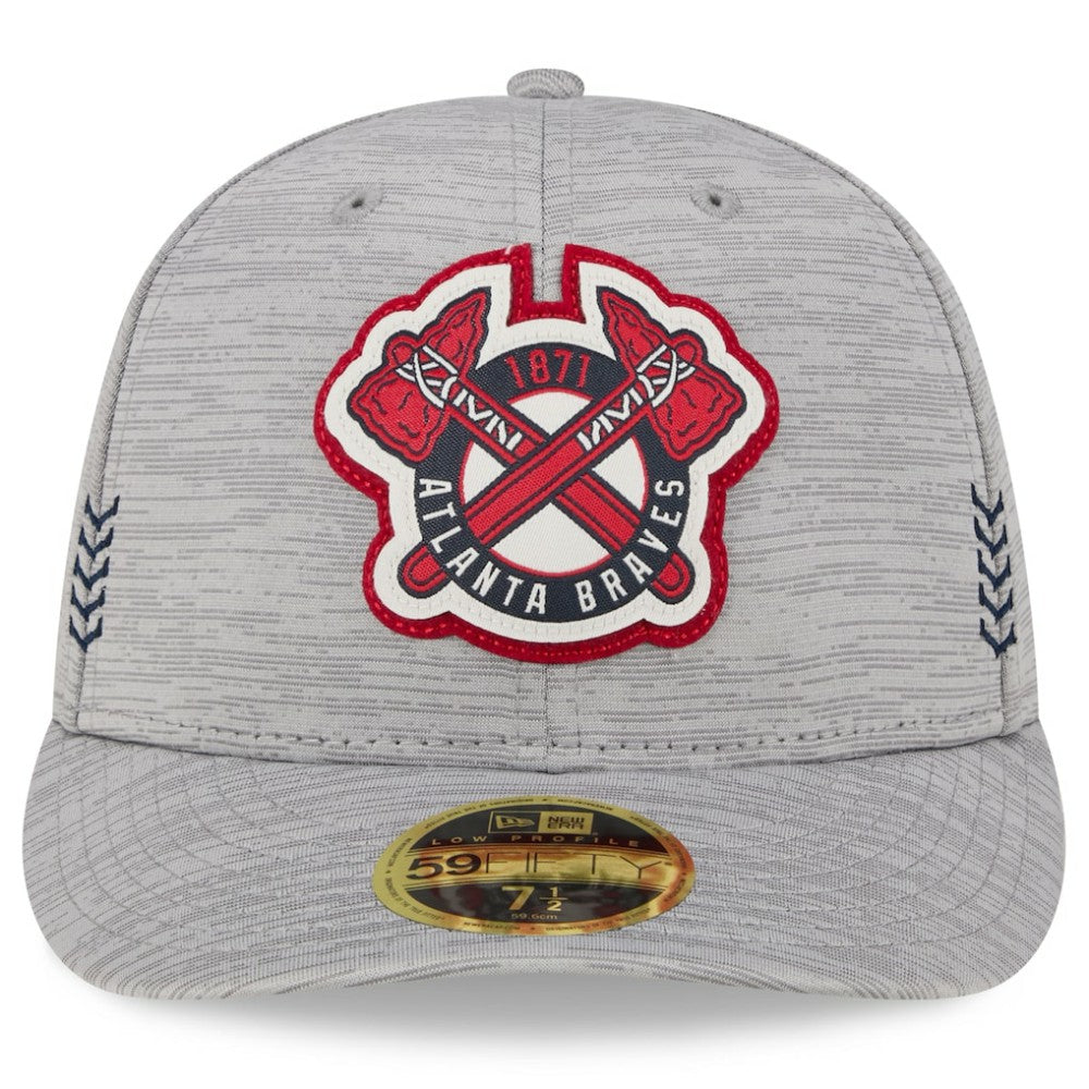 Atlanta Braves New Era 2024 Clubhouse Low Profile 59FIFTY Fitted Hat | MLB Outlet