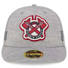 Atlanta Braves New Era 2024 Clubhouse Low Profile 59FIFTY Fitted Hat | MLB Outlet