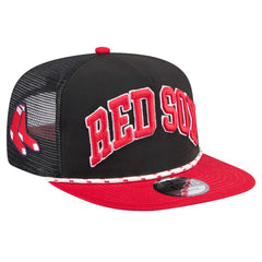 Boston Red Sox New Era Throwback Meshback Golfer Hat | MLB Outlet