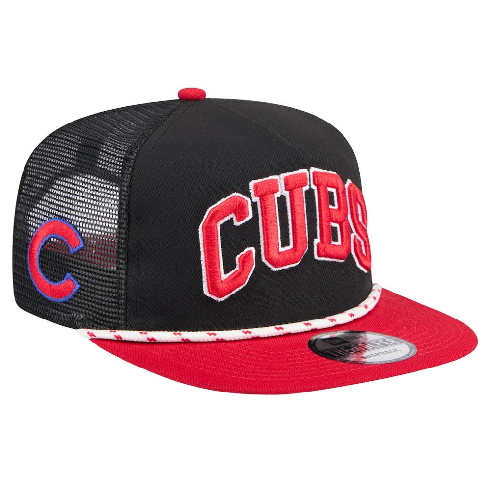 Chicago Cubs New Era Throwback Meshback Golfer Hat | MLB Shop