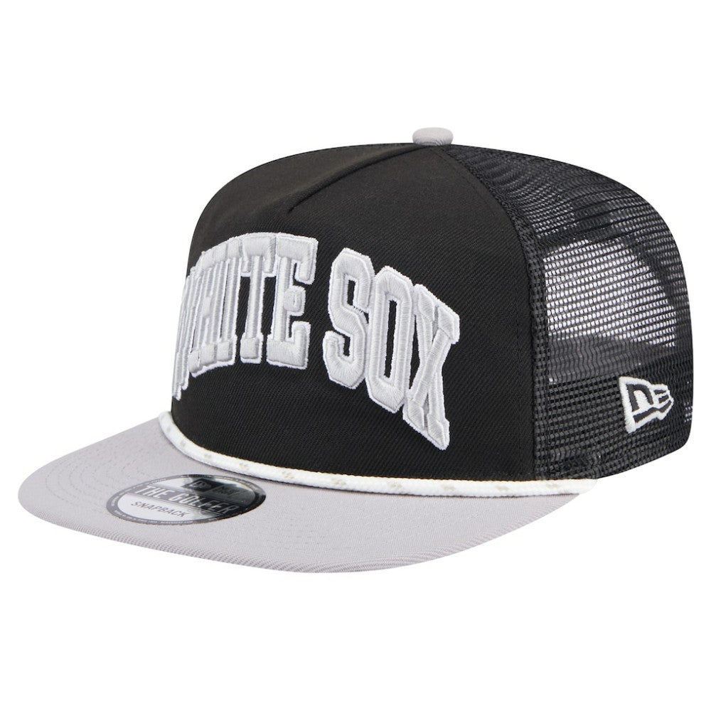 Chicago White Sox New Era Throwback Meshback Golfer Hat | MLB Outlet