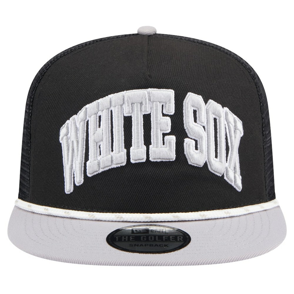 Chicago White Sox New Era Throwback Meshback Golfer Hat | MLB Outlet