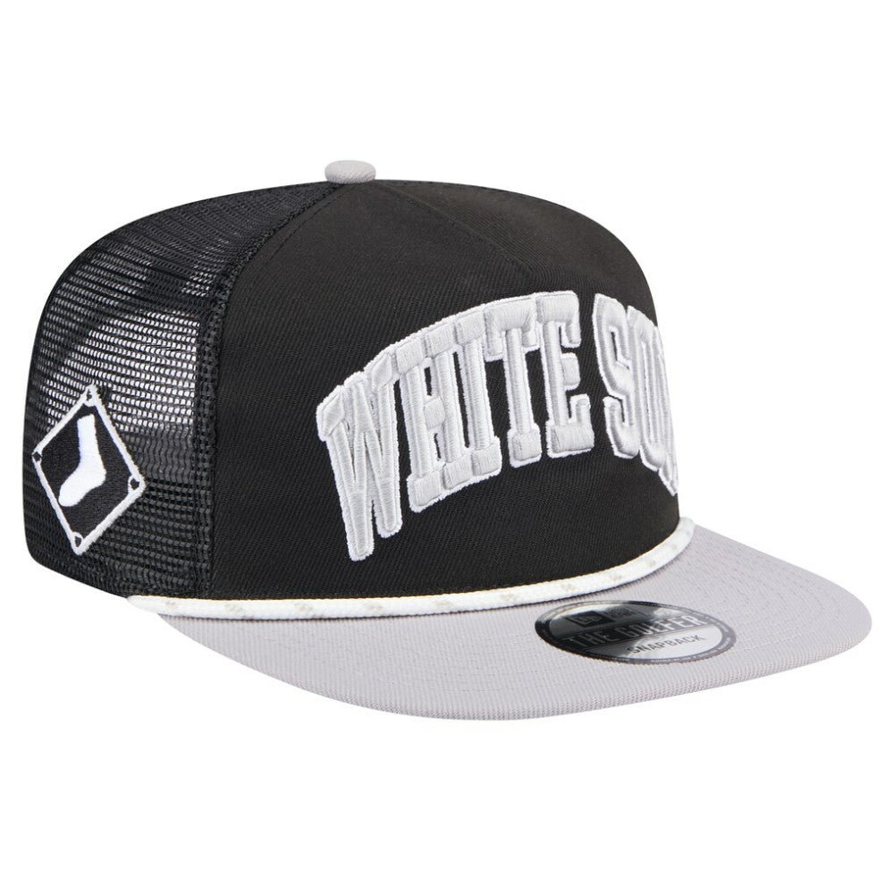 Chicago White Sox New Era Throwback Meshback Golfer Hat | MLB Outlet