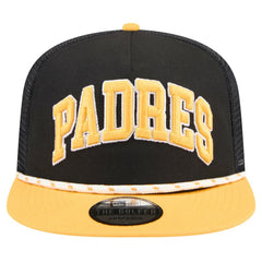 San Diego Padres New Era Throwback Meshback Golfer Hat | MLB On Sale