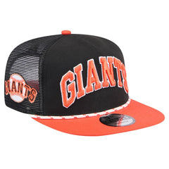San Francisco Giants New Era Throwback Meshback Golfer Hat | MLB New