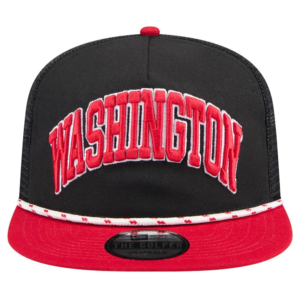 Washington Nationals New Era Throwback Meshback Golfer Hat | MLB Discount
