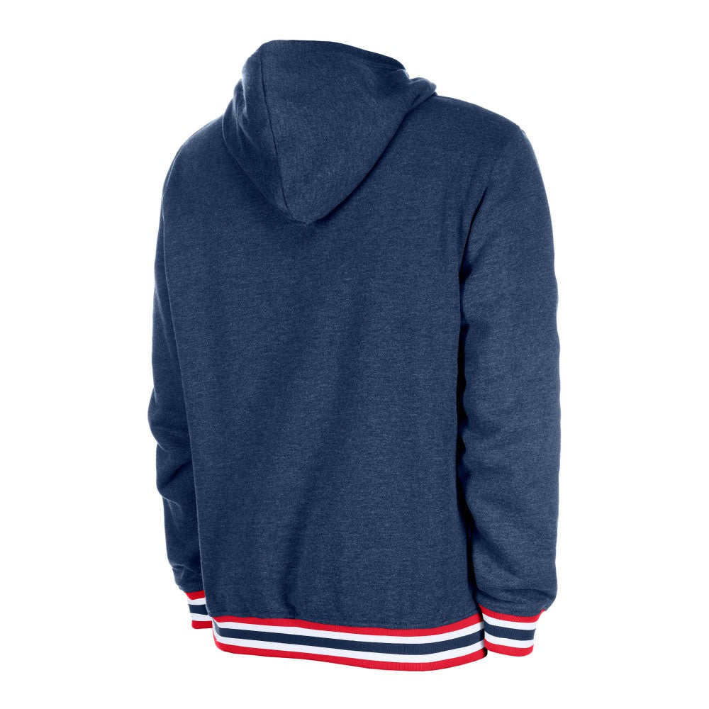 USMNT 5th & Ocean by New Era Throwback Fleece Pullover Hoodie Navy - New Era