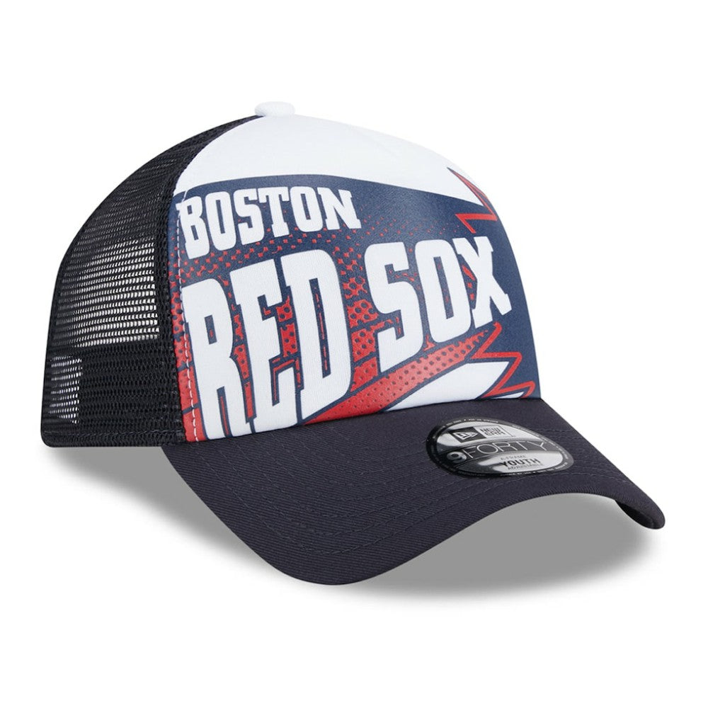 Boston Red Sox New Era Youth Boom 9FORTY Adjustable Hat | MLB Sale