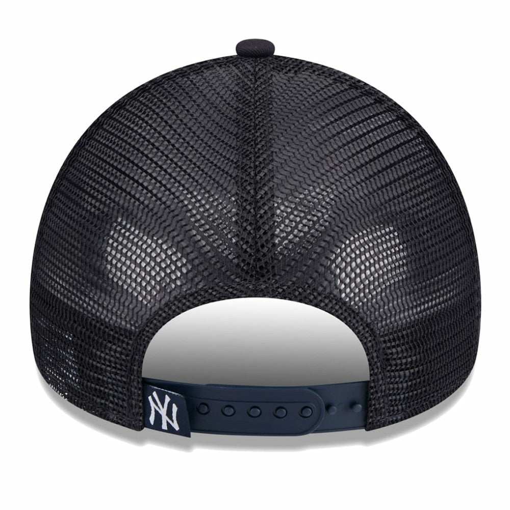 New York Yankees New Era Women's Throwback Team Foam Front A-Frame Trucker 9FORTY Adjustable Hat | MLB Discount