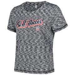 USWNT 5th & Ocean by New Era Women's Athletic T-Shirt Navy - New Era