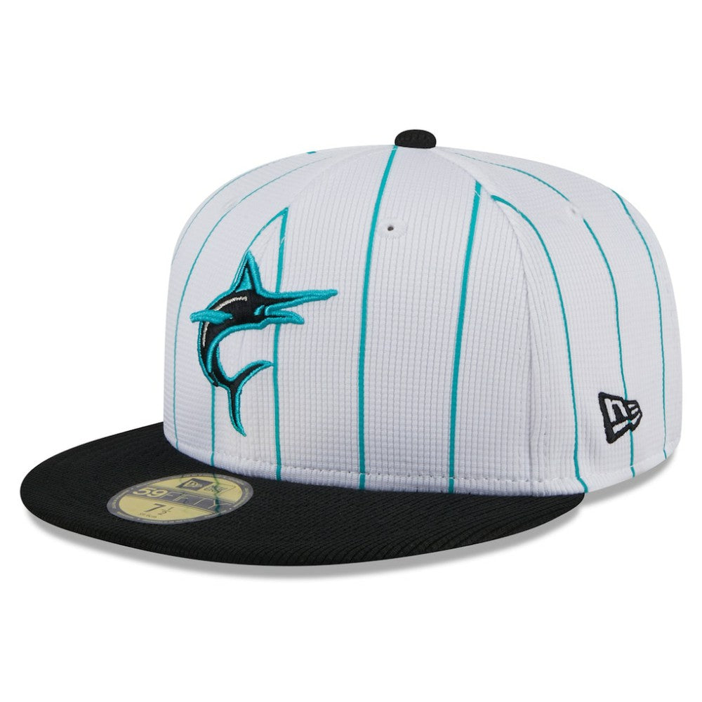 Miami Marlins New Era 2025 Batting Practice 59FIFTY Fitted Hat | MLB Shop