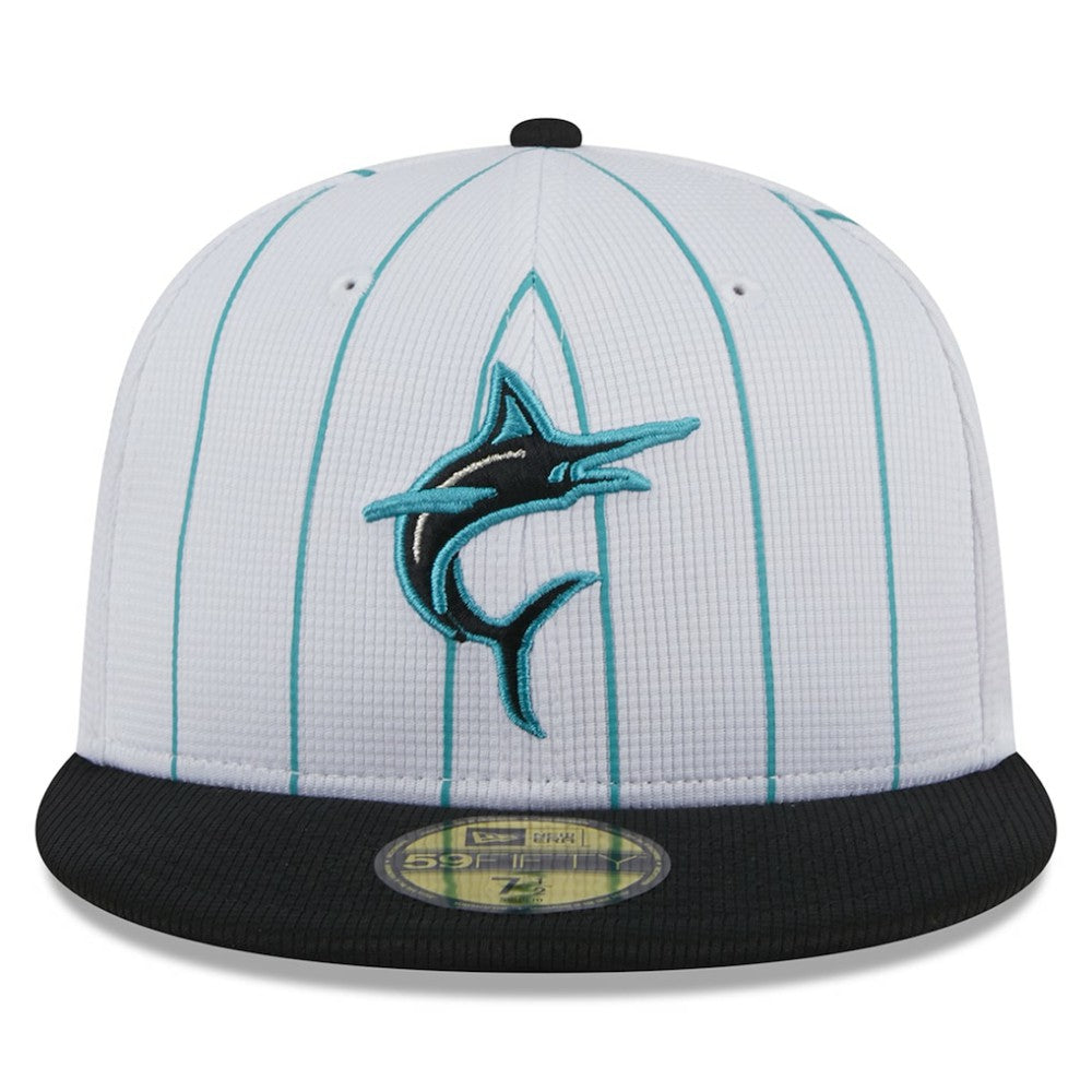 Miami Marlins New Era 2025 Batting Practice 59FIFTY Fitted Hat | MLB Shop