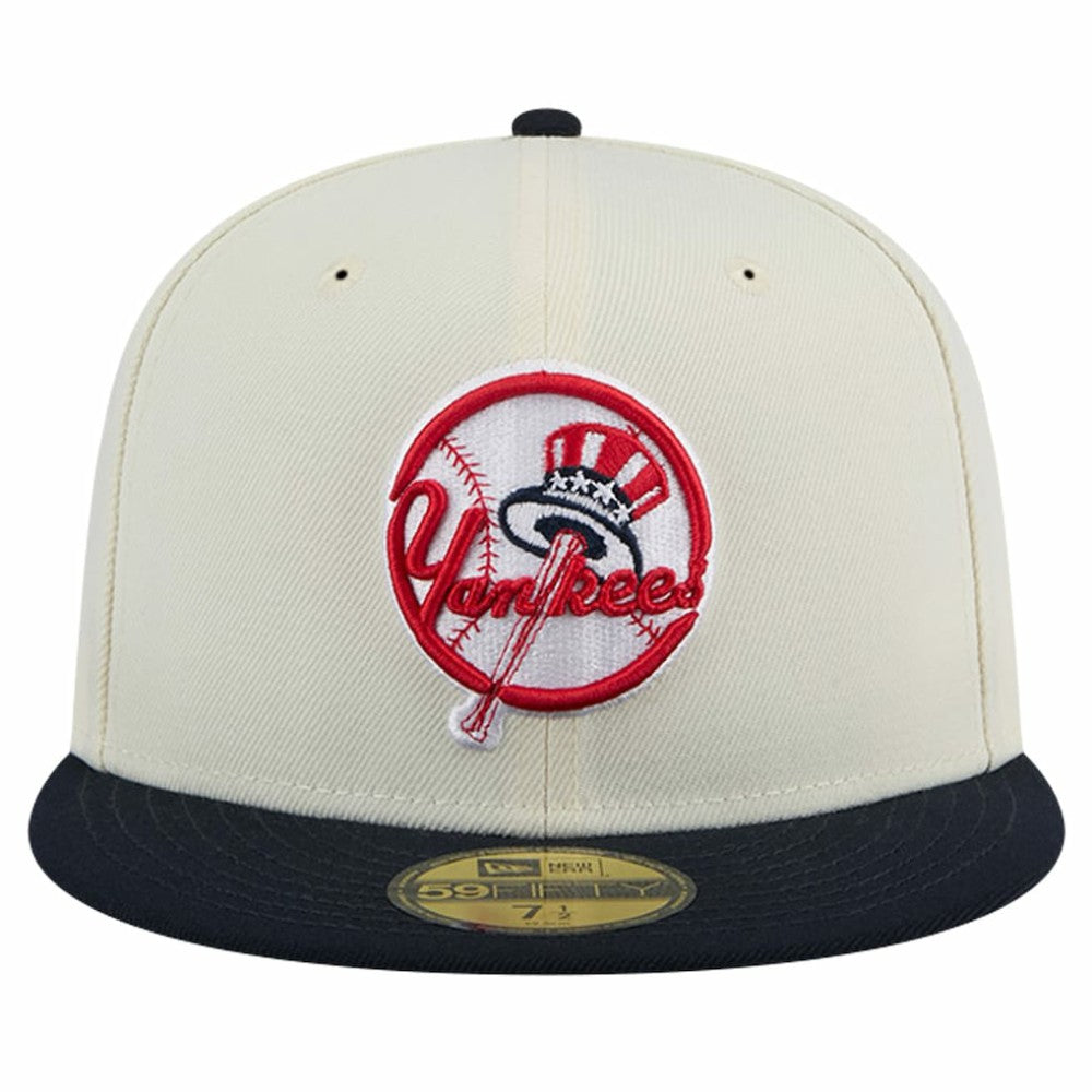 New York Yankees New Era Top Hat Chrome 59FIFTY Fitted Hat | MLB On Sale