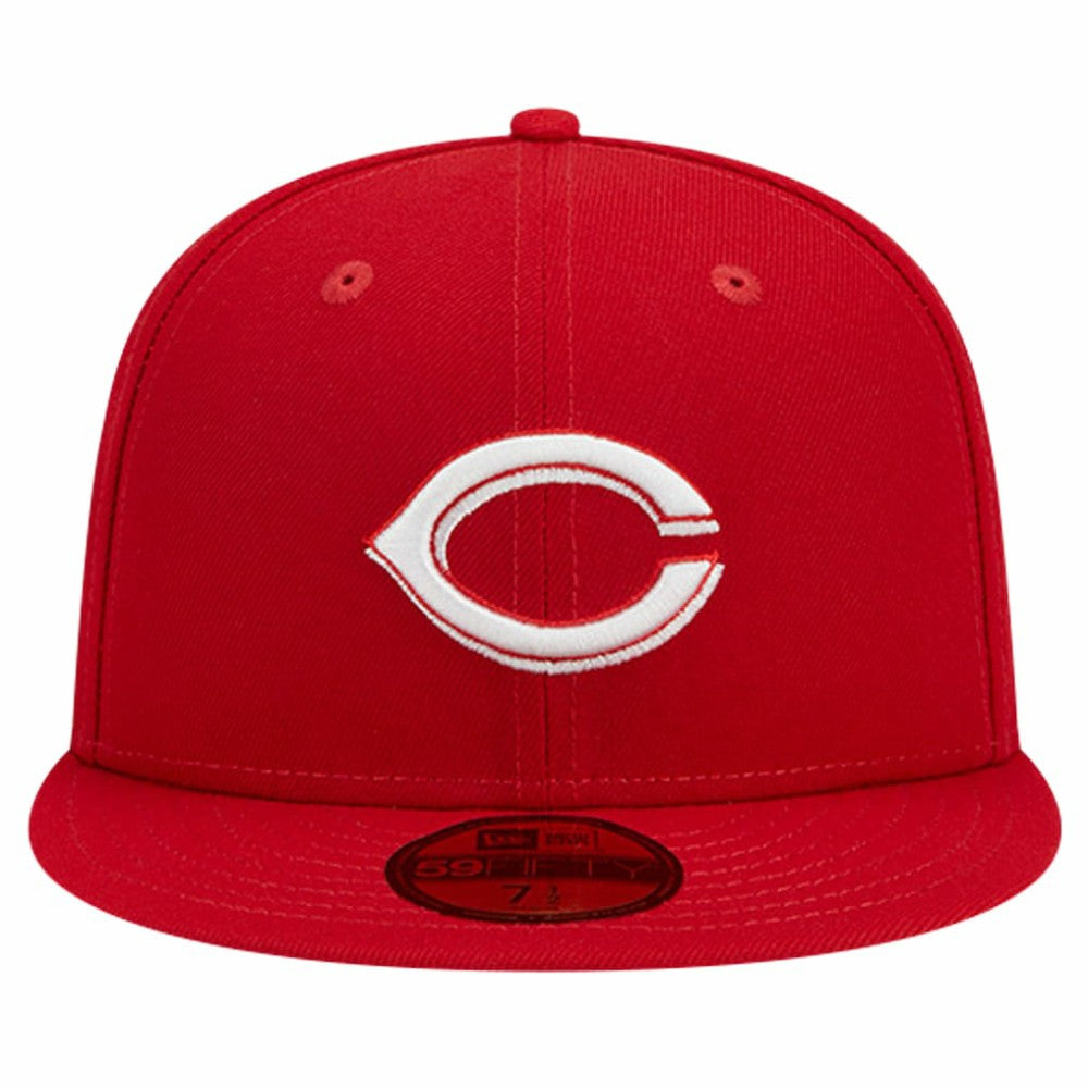Cincinnati Reds New Era Logo 59FIFTY Fitted Hat | MLB Outlet