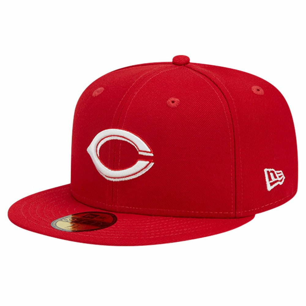 Cincinnati Reds New Era Logo 59FIFTY Fitted Hat | MLB Outlet