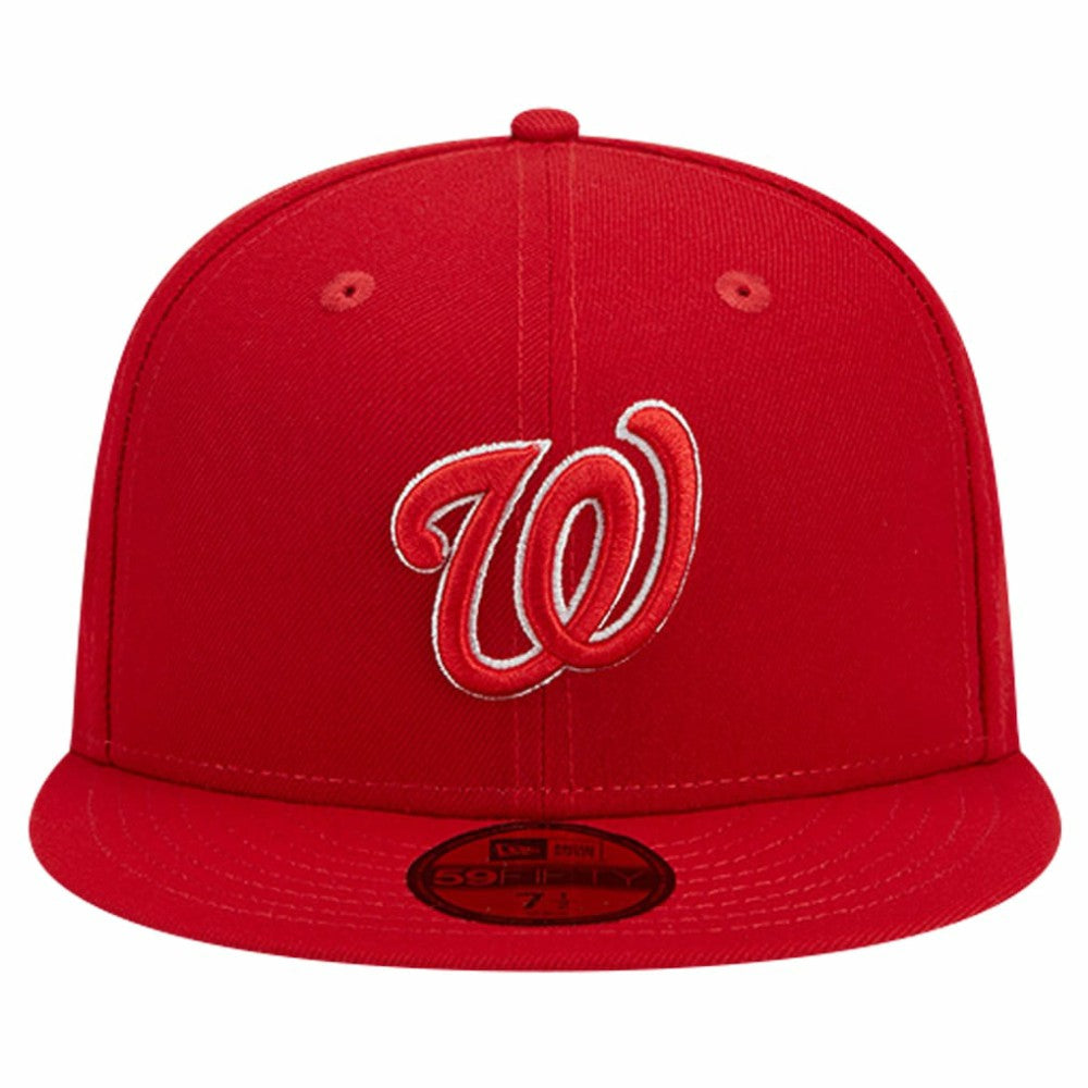 Washington Nationals New Era Logo 59FIFTY Fitted Hat | MLB For sale