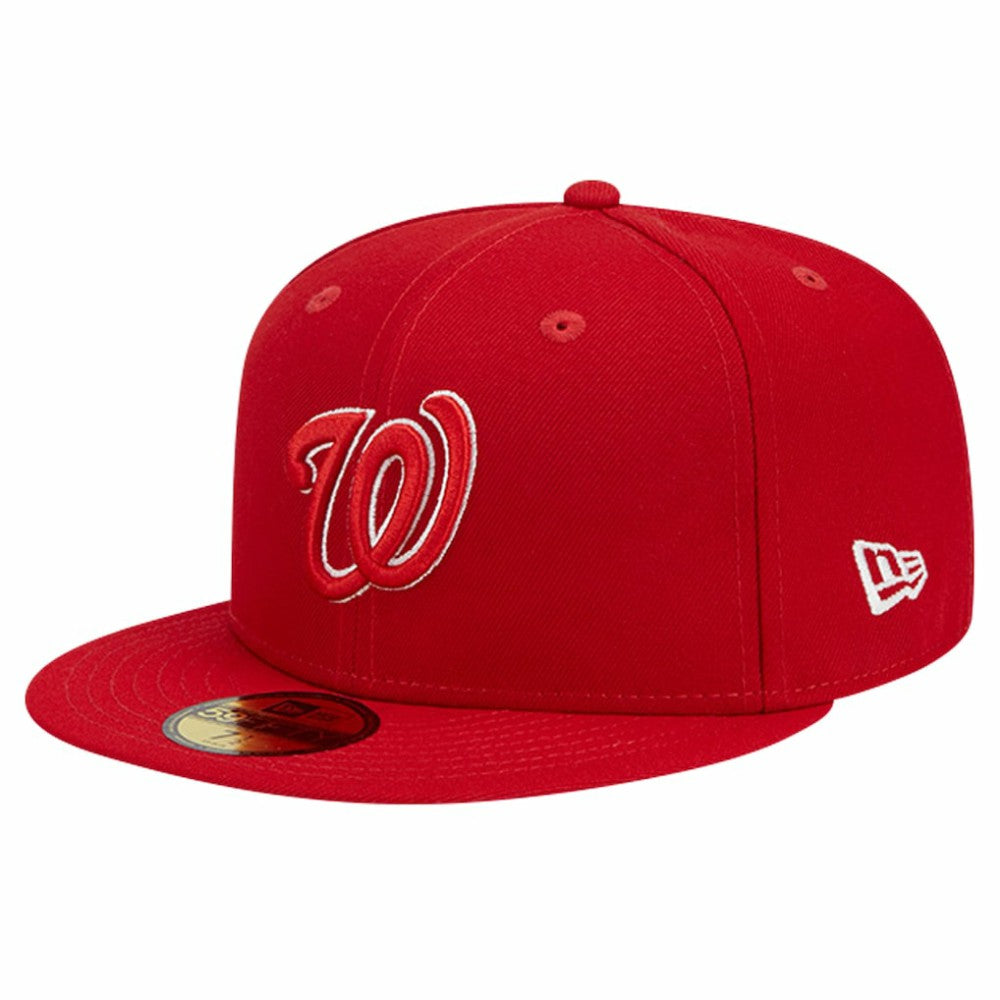 Washington Nationals New Era Logo 59FIFTY Fitted Hat | MLB For sale