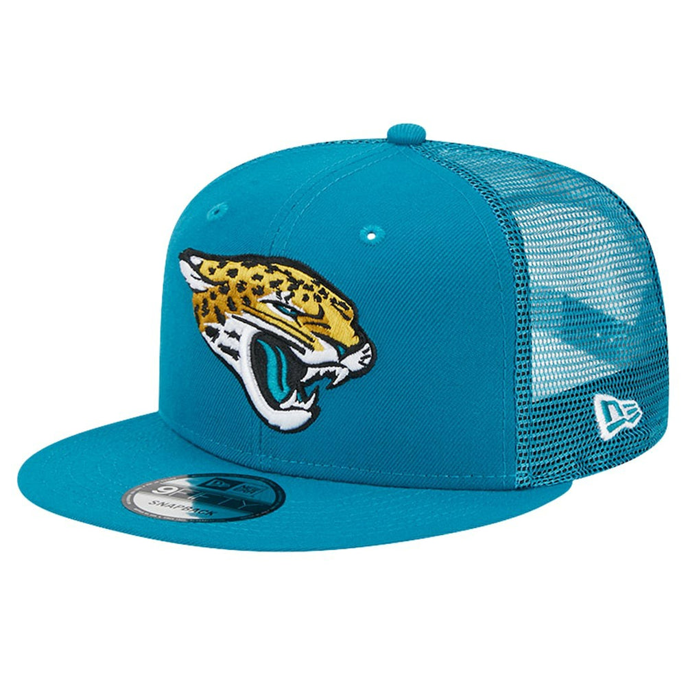 Jacksonville Jaguars New Era Main Trucker 9FIFTY Snapback Hat