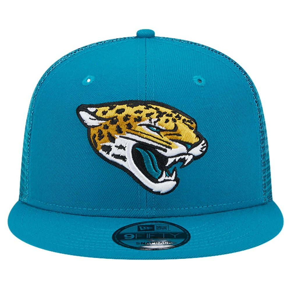 Jacksonville Jaguars New Era Main Trucker 9FIFTY Snapback Hat