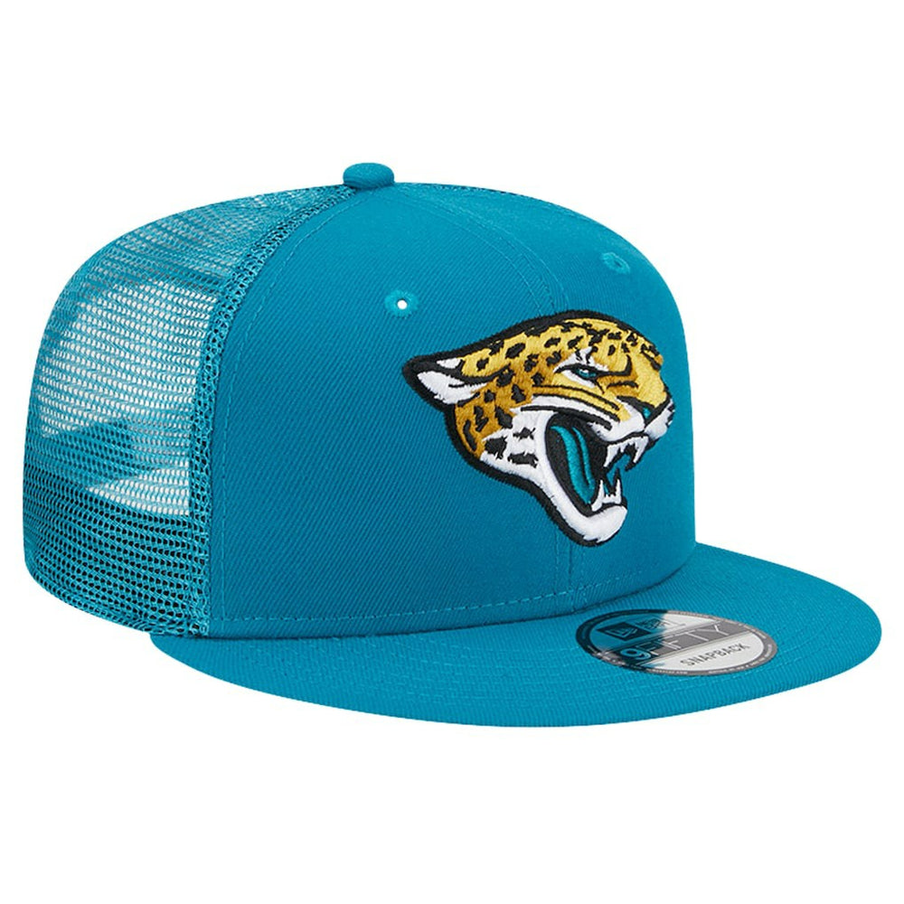 Jacksonville Jaguars New Era Main Trucker 9FIFTY Snapback Hat