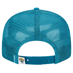 Jacksonville Jaguars New Era Main Trucker 9FIFTY Snapback Hat