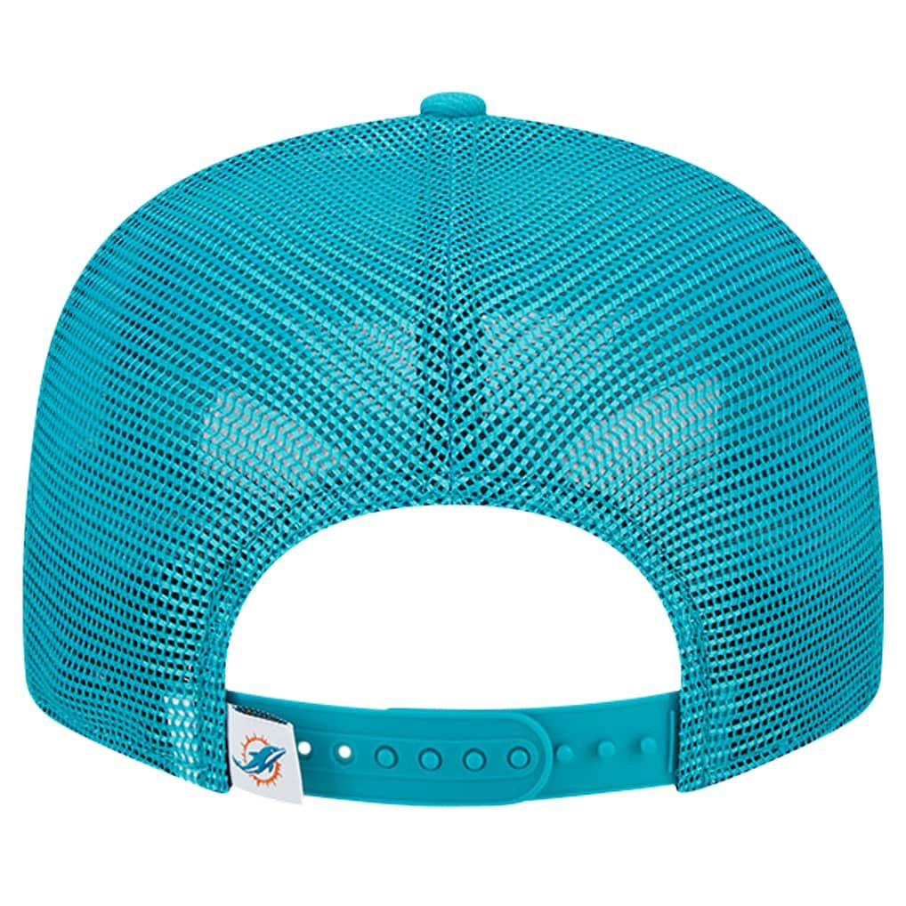 Miami Dolphins New Era Main Trucker 9FIFTY Snapback Hat
