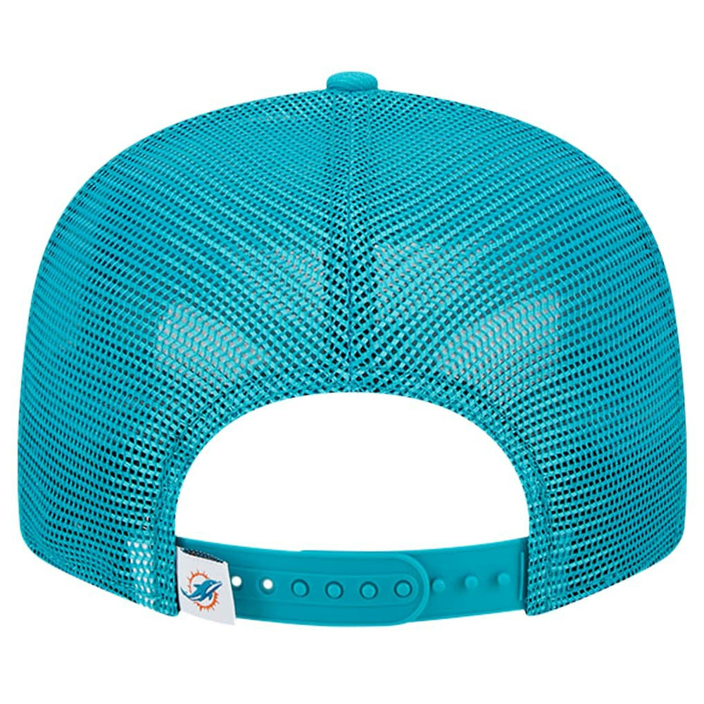 Miami Dolphins New Era Main Trucker 9FIFTY Snapback Hat
