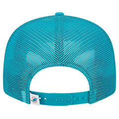Miami Dolphins New Era Main Trucker 9FIFTY Snapback Hat