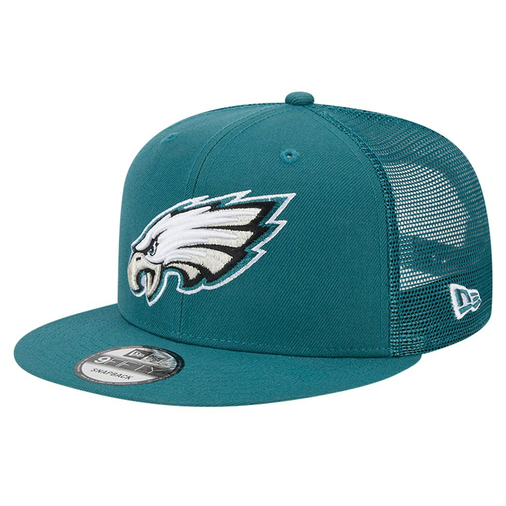 Philadelphia Eagles New Era Main Trucker 9FIFTY Snapback Hat
