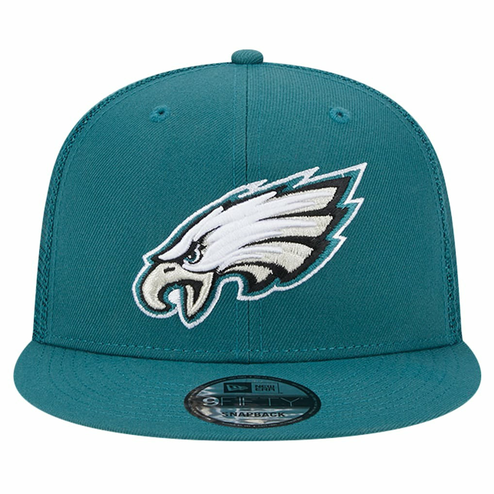 Philadelphia Eagles New Era Main Trucker 9FIFTY Snapback Hat