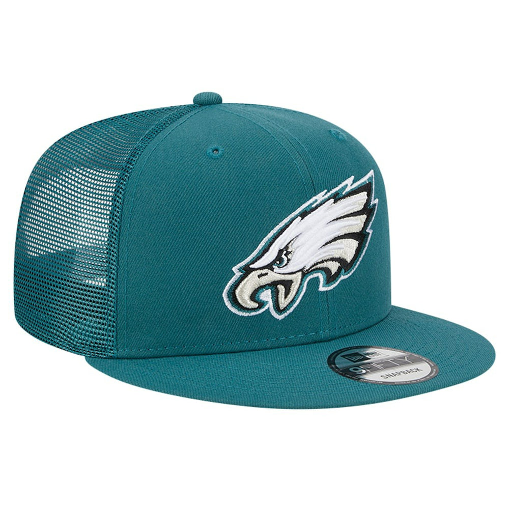 Philadelphia Eagles New Era Main Trucker 9FIFTY Snapback Hat