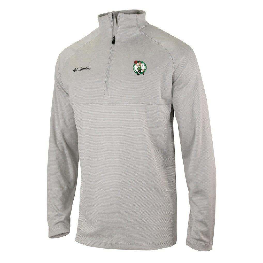 Boston Celtics Omni-Wick Rockin' It Quarter-Zip Pullover Top Discount