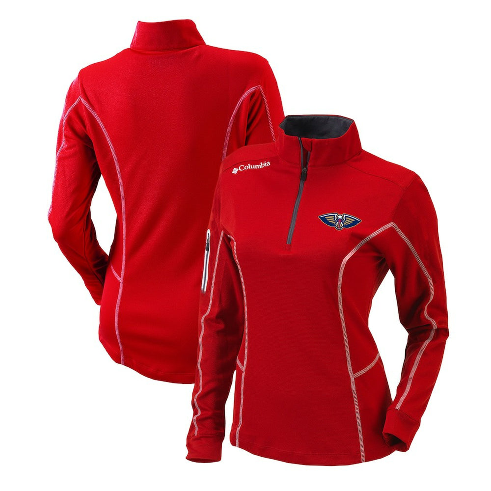 New Orleans Pelicans Women's Omni-Wick Shotgun Quarter-Zip Pullover Top Discount