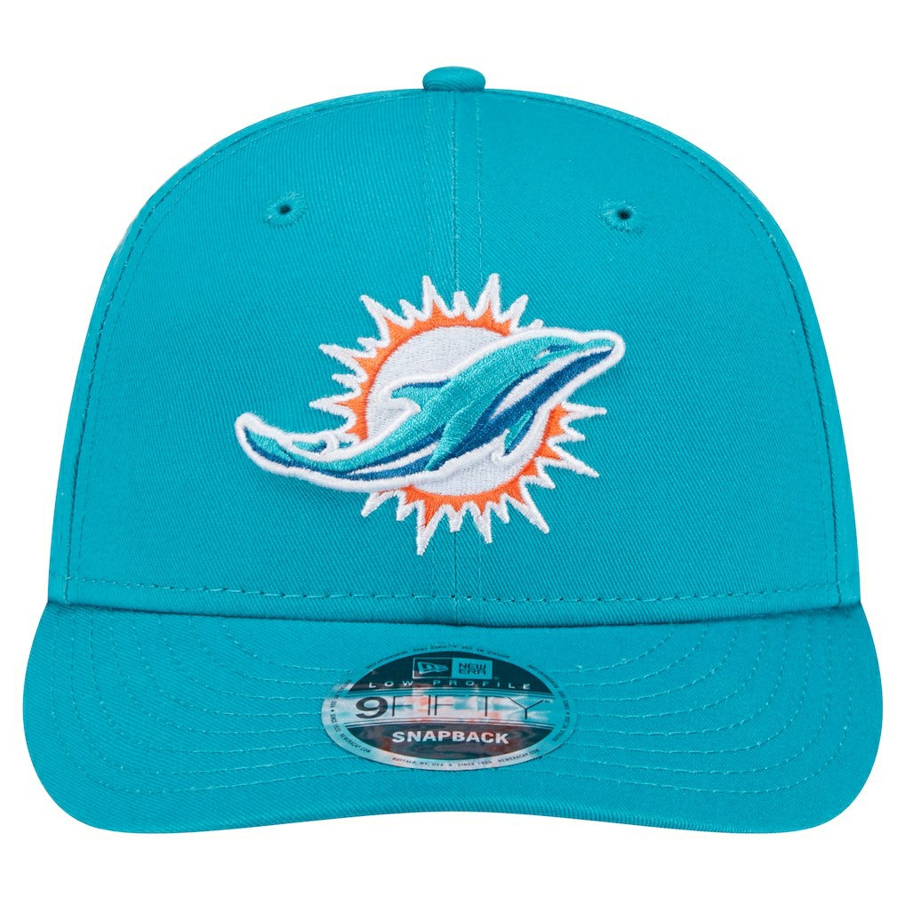 Miami Dolphins New Era Main Low Profile 9FIFTY Snapback Hat