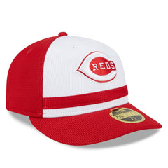 Cincinnati Reds New Era 2025 Batting Practice Low Profile 59FIFTY Fitted Hat | MLB On Sale