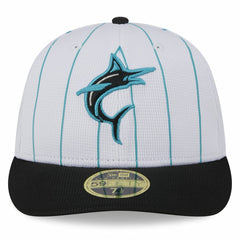 Miami Marlins New Era 2025 Batting Practice Low Profile 59FIFTY Fitted Hat | MLB Near me