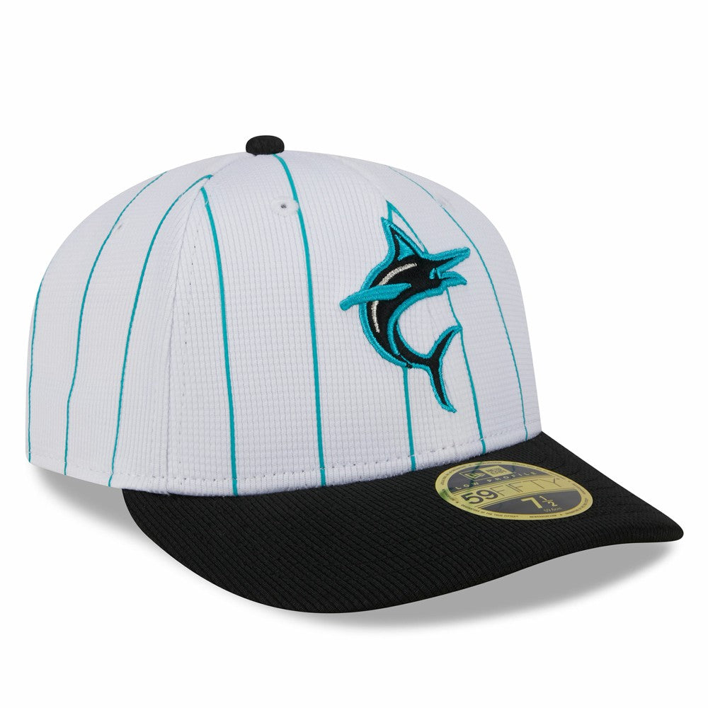 Miami Marlins New Era 2025 Batting Practice Low Profile 59FIFTY Fitted Hat | MLB Near me