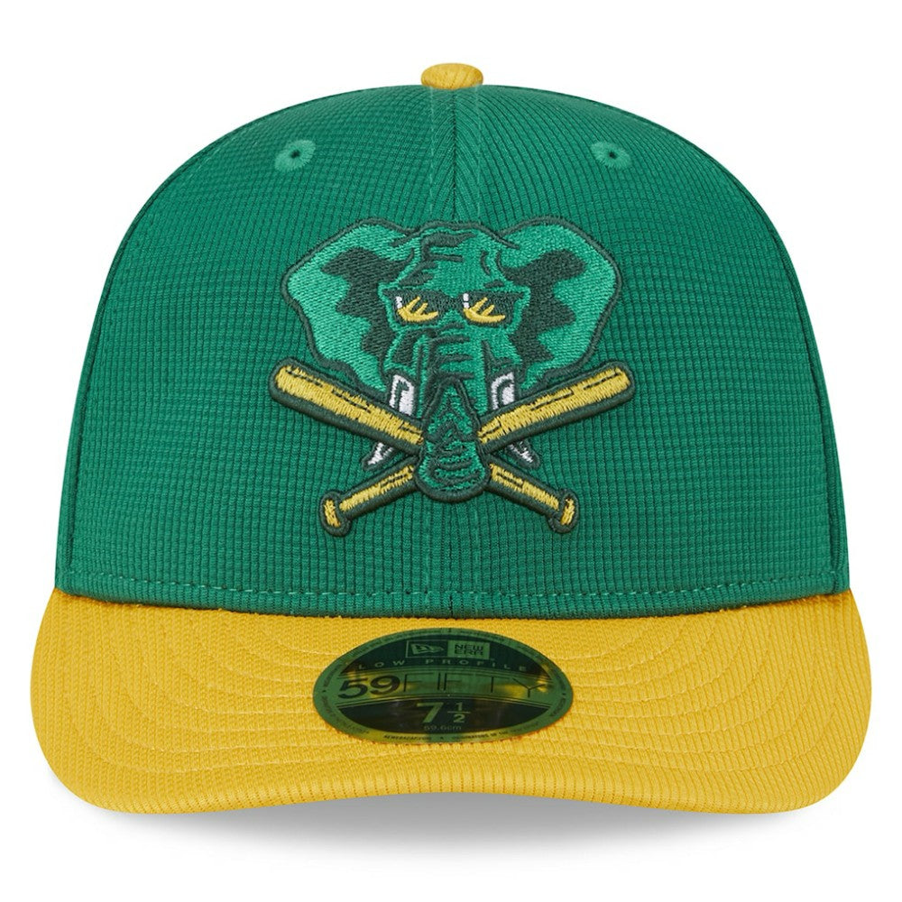 Athletics New Era 2025 Batting Practice Low Profile 59FIFTY Fitted Hat | MLB Outlet