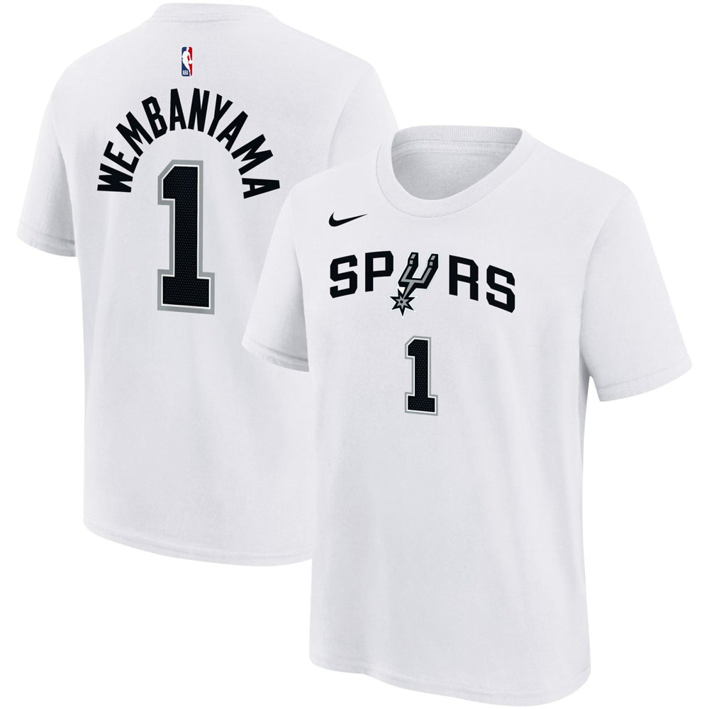 Victor Wembanyama San Antonio Spurs Youth Name & Number Association T-Shirt For Sale