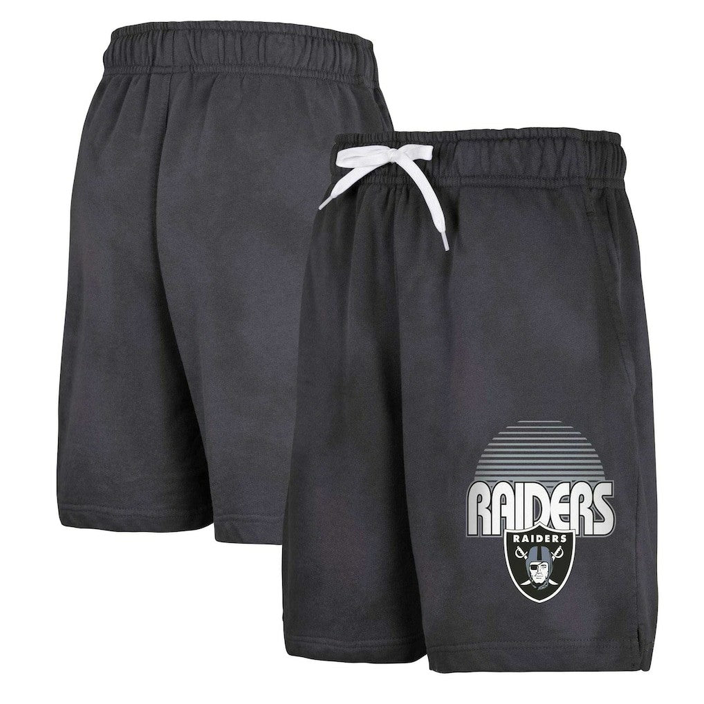 Las Vegas Raiders  Youth Beach Bum Sun-Bleached French Terry Shorts