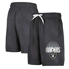 Las Vegas Raiders  Youth Beach Bum Sun-Bleached French Terry Shorts