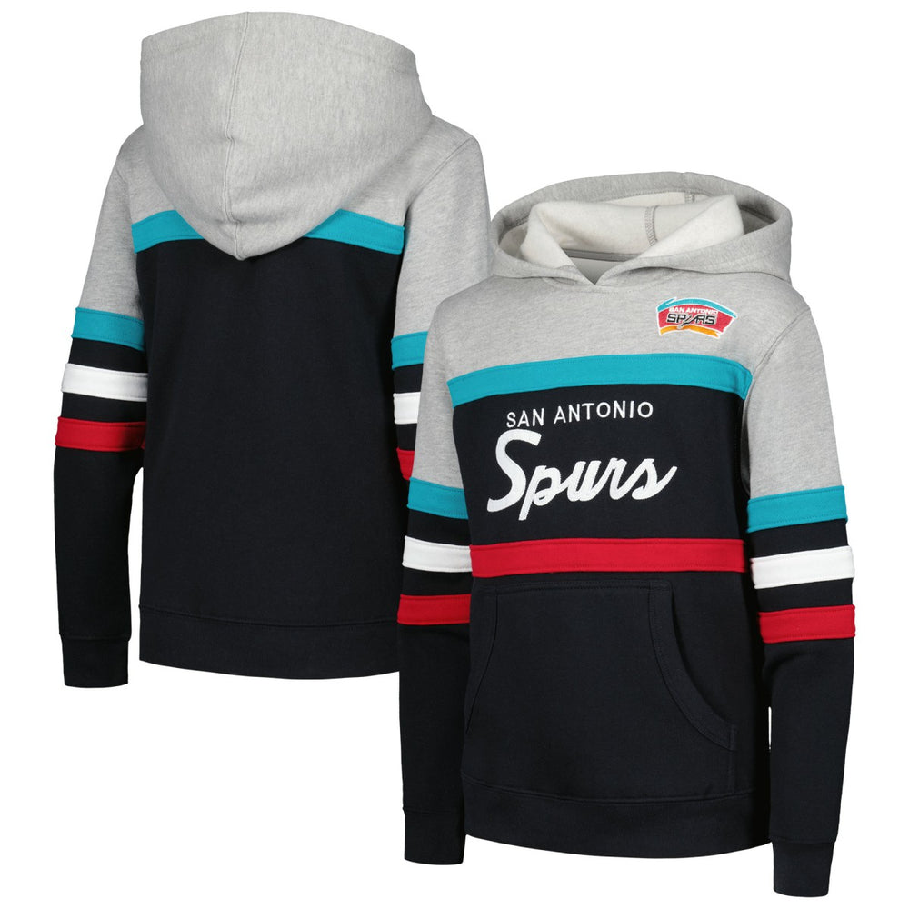 San Antonio Spurs Youth Hardwood Classics Head Coach Pullover Hoodie Online