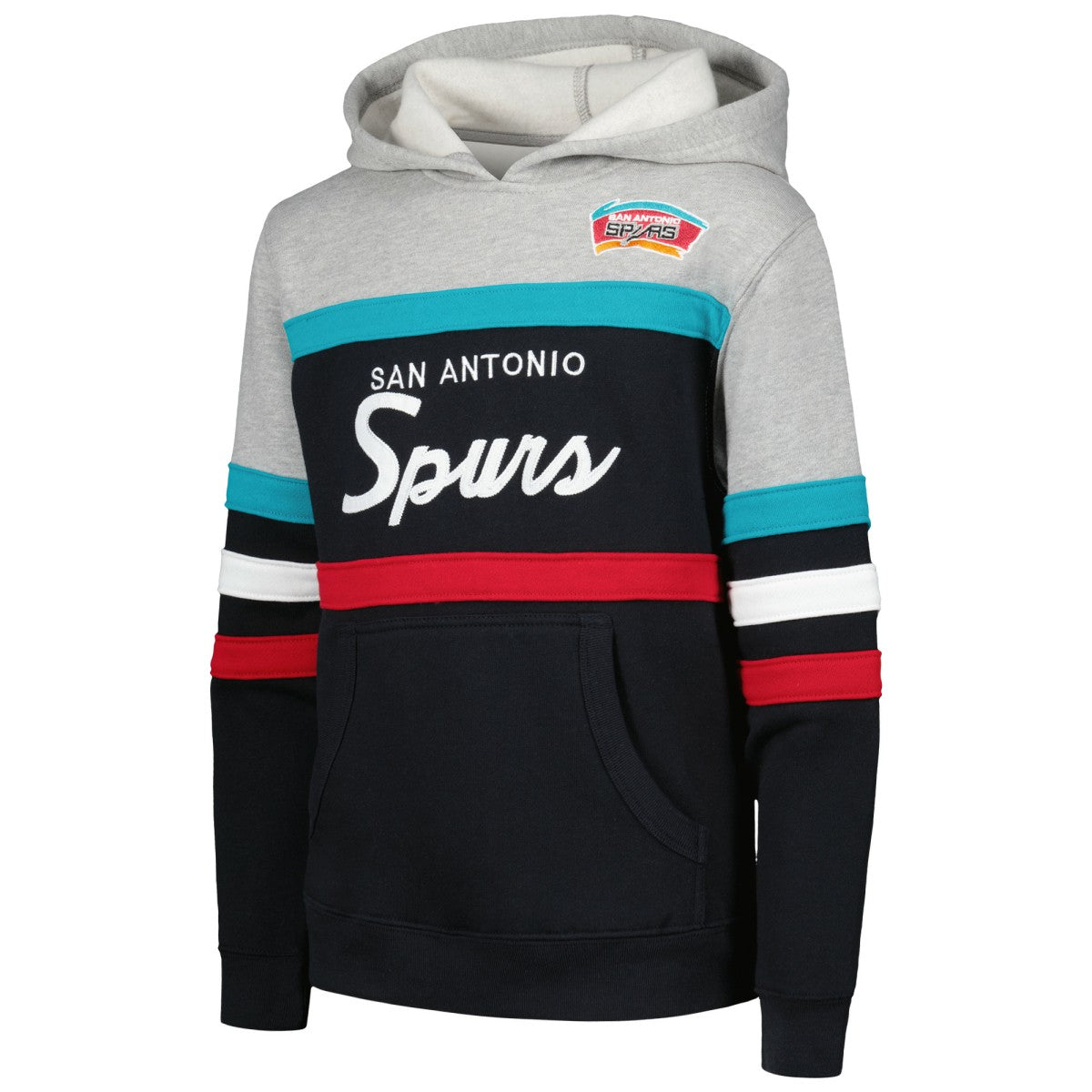 San Antonio Spurs Youth Hardwood Classics Head Coach Pullover Hoodie Online
