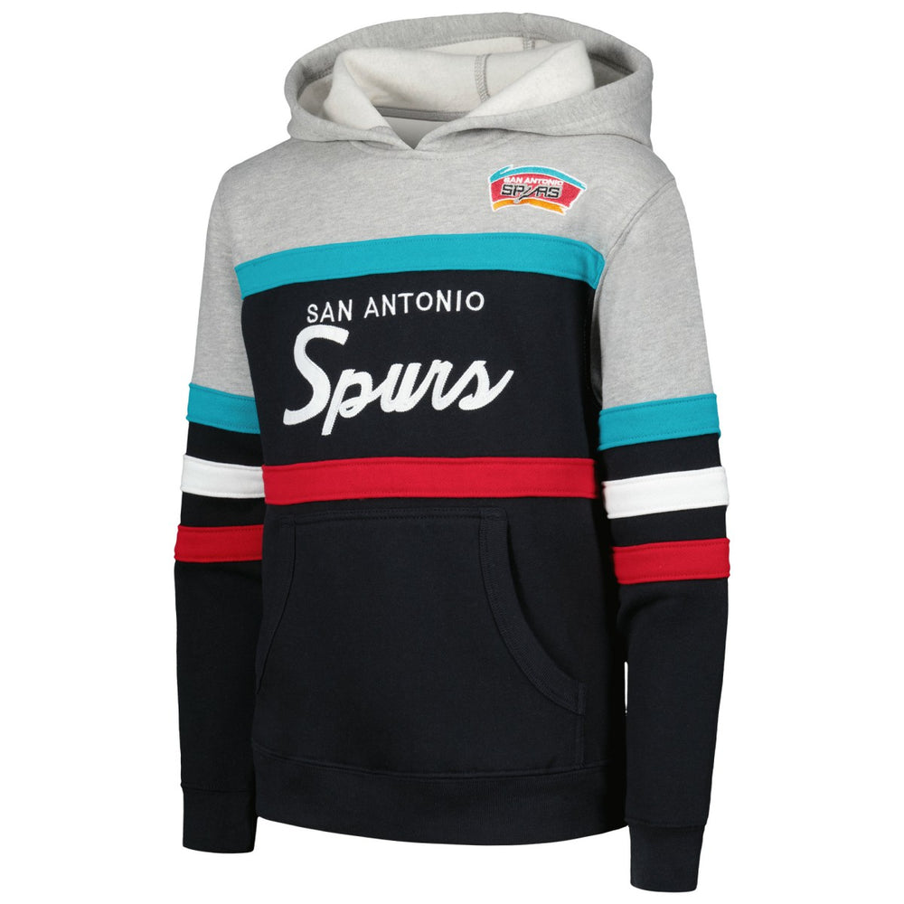 San Antonio Spurs Youth Hardwood Classics Head Coach Pullover Hoodie Online